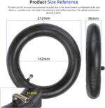 Elscooter Innerslang 8.5*2-6.1 90*90 ventil - Extra slitstark - Bild 2