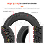 Silikonfyllt Offroad Däck 10*3 / 255*80 - Kukirin G2 Max / G3 Pro - Bild 4