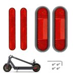 Uppgraderade hjulmutterkåpor – Segway Ninebot G30 (röd reflex) - Bild 3