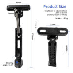 Uppgraderat stödben till Elscooter - Ninebot G30 / Mantis 10 / Vsett 9+ - Bild 2