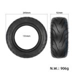 CST Elscooter Däck 10*3.50-6 / 3.50-6 – Citycoco / Mercane MX60 - Bild 6