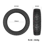 10 tum Däck 60/55-7.5 Tubeless – Ninebot S90L Elscooter - Bild 6