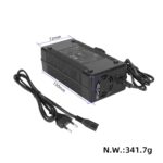 58.8V 3A Snabbladdare till Elscooter Zero 10X / Ewheels E7 - GX16 3-pin - Bild 2
