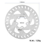 130mm Bromsskiva till Xiaomi Elscooter - Bild 2