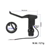 Bromshandtag med ringklocka Xiaomi 5 / 5 Max / 5 Pro elscooter - Bild 2