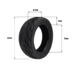10 tum Förstärkt elscooterdäck 80/65-6 (255*80) – Tubeless - Bild 3
