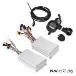 Konverteringskit till Elscooter - 60V 25A Dual motor - Bild 3