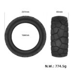 10 tum 80/50-6.5 Offroad däck Dualtron Victor 2025 - Bild 2