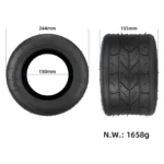 10*6.00-5.5 Tubeless Däck till 6 tums fälg - Bild 2