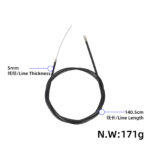 Bromsvajer fram 140cm - Kukirin G4 / G2 Ultra elscooter - Bild 2