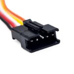 SM/JST 5-pin kontakt med kabel 22AWG - (hane/hona) - Bild 4