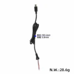 Laddarkabel 42V 2A DC 8mm till Xiaomi elscooter - Bild 2