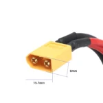 XT60 parallelladapter 1 hane till 2 hona 10 cm (14AWG) - Bild 6