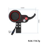 TF-100 6-pin LCD Display till elscooter 36V 48V 52V 60V - Bild 3