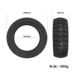 Förstärkt tubeless däck 10*2.75-6.5 Kukirin G2 G3 elscooter (Ulip) - Bild 2