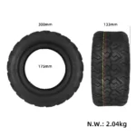 13 tum Offroad däck 125/60-7 / 13x5.0-7 - Dualtron X - Bild 2