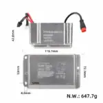 Inbyggd laddare till Ninebot Max G30 / G2 / G65 / F2 - Bild 2