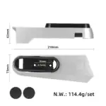 1 par hjulmutterkåpor bak – Xiaomi 5 Pro elscooter - Bild 2