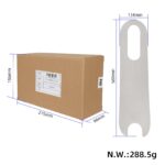 Original fotmatta / silikonmatta Xiaomi M365 elscooter (ljusgrå) - Bild 2