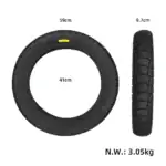 20 tum cykeldäck 20*4.5 - Fatbike / Elcykel (förstärkt) - Bild 2