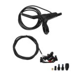 NUTT hydraulisk broms-kit till Elscooter - Vänster fram (180cm)