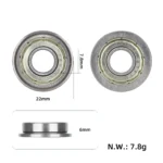 Kullager F698 Z (high speed) - Bild 2