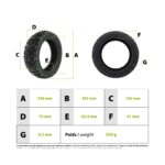 10*2.75-6.5 Run flat Tubeless däck - Kukirin G2 G3 (Premium) - Bild 3