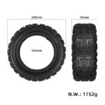 Offroad tubeless däck 90/65-6.5 - 11 tum elscooter - Bild 2
