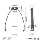 Stänkskärmsfäste - Xiaomi Elite elscooter (Original) - Bild 2