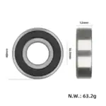 Kullager 6203 RS - Bild 2