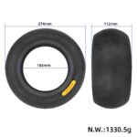 ULIP Slick tubeless däck 105/50-6.5 - 11 tum elscooter - Bild 2