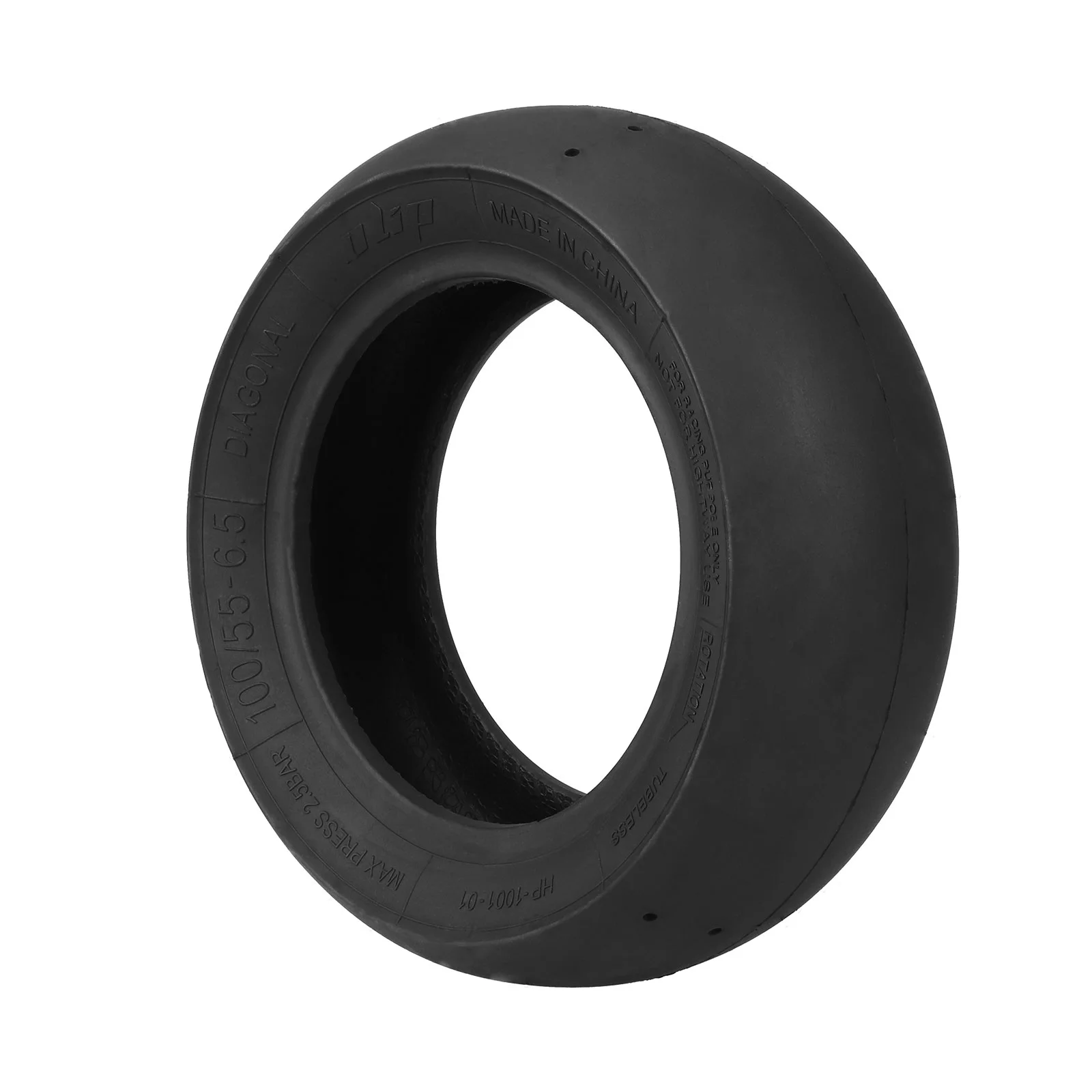 f6dabbe180a842a59d79e25daa1e3a49.webp ULIP Slick tubeless däck 100/55-6.5 - 11 tum elscooter - Bild 1