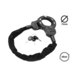 Robust kedjelås med dubbla handcuffs-låsningar