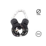 Handcuff-lås till elscooter / cykel (100cm)