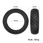 250*64 Förstärkt Tubeless däck Navee ST3 elscooter - Bild 2