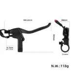 Höger bromshandtag till KuKirin M4 Max Elscooter - Bild 2
