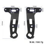 Komplett stänkskärmsfäste Kukirin G2 Master elscooter (L+R) - Bild 2