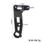 Höger stänkskärmsfäste Kukirin G2 Master elscooter - Bild 2