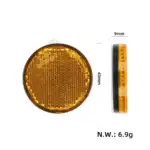 Rund reflex till KuKirin A1 Elscooter (gul) - Bild 2