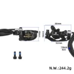 Hydraulisk bakbroms Kukirin G3 Pro elscooter - Bild 2
