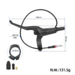 NUTT Y5 Vänster bromshandtag Kukirin G4 Max elscooter (380 mm) - Bild 2