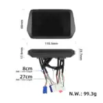 Original färgdisplay till KuKirin A1 Elscooter - Bild 2