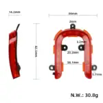 Bromslampa till KuKirin A1 Elscooter - Bild 2