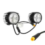 Dubbel Framlampa till Kukirin G2 Pro / G2 Max Elscooter