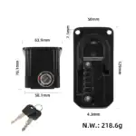 Batterilås till Engwe EP-2 Pro Elcykel - Bild 2