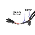 Chassikåpa med LED Kukirin G3 Pro - Vänster Fram - Bild 3