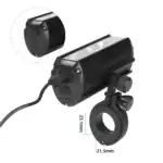 Kraftfull LED-Lampa till Elscooter / Cykel med Powerbank - Bild 3