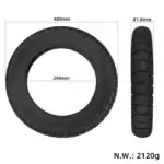 16x4.0 Däck Ouxi V8 Mini / Qmwheel V20 Mini Fatbike (Premium) - Bild 2