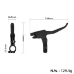 Höger Bromshandtag till Kukirin C1 Pro Elscooter (B) - Bild 2
